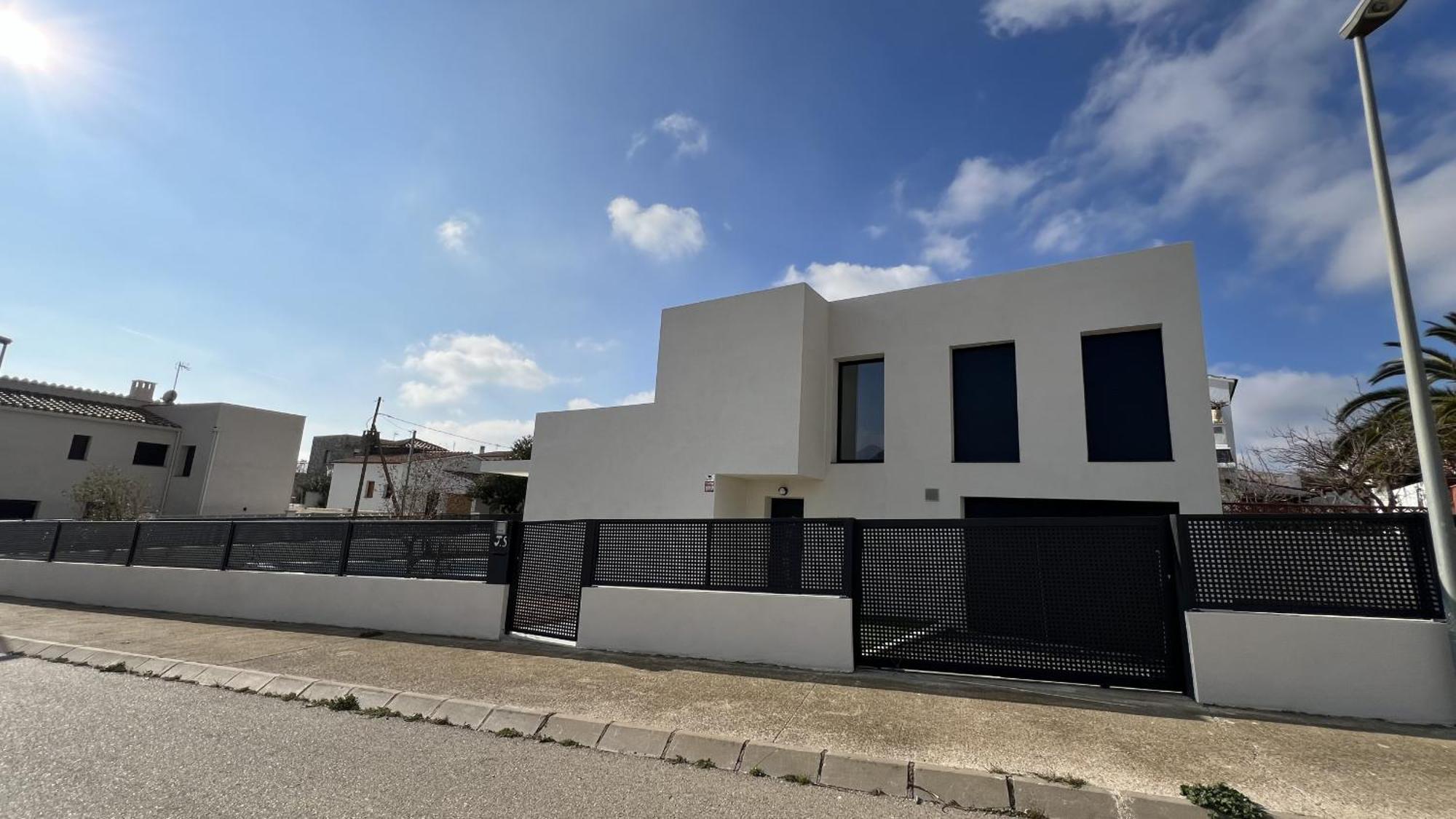 Casa Moderna Roses Con Piscina Y Jardin Mas Bosca, Roses Villa Palau Saverdera Kültér fotó