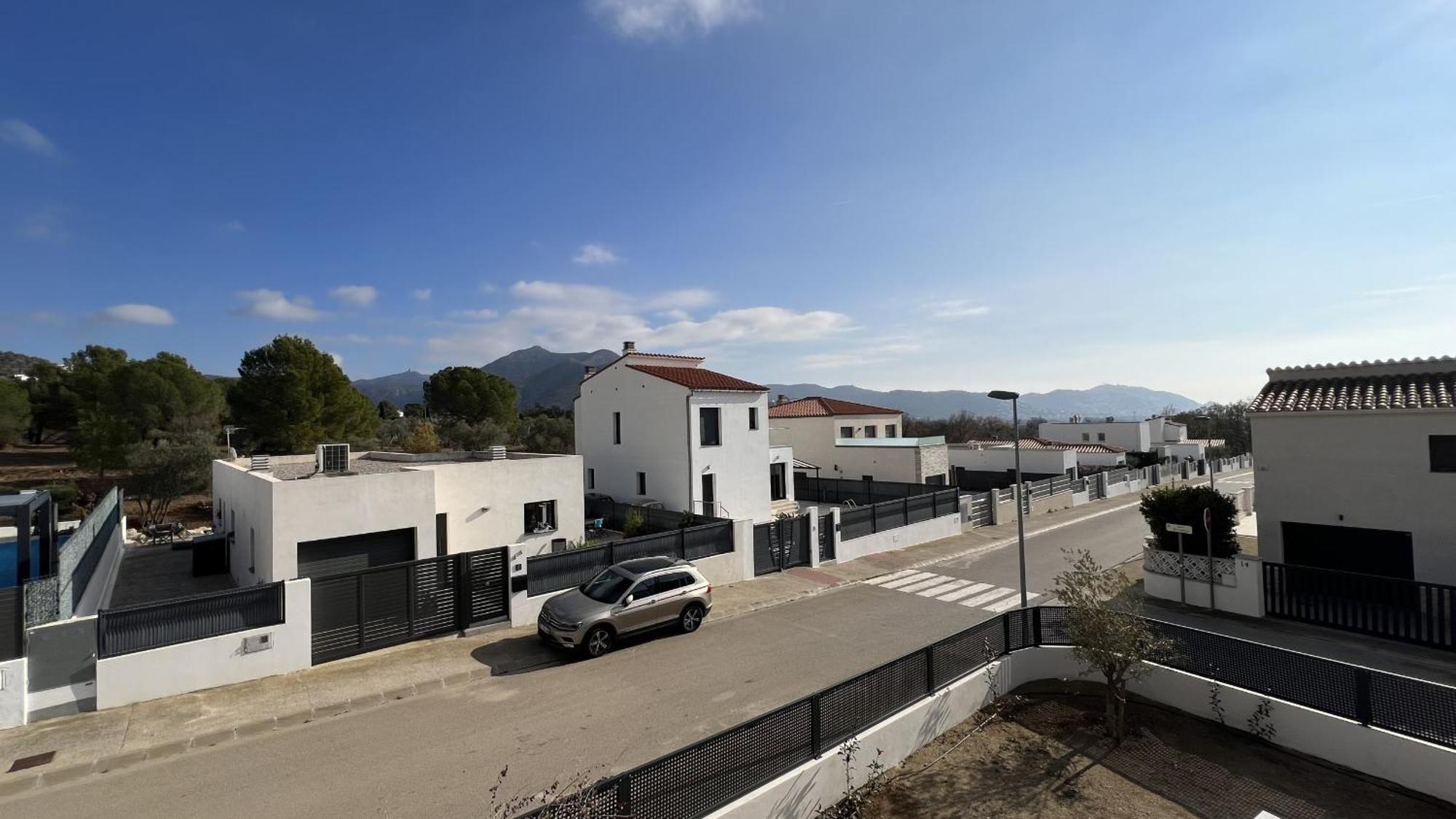 Casa Moderna Roses Con Piscina Y Jardin Mas Bosca, Roses Villa Palau Saverdera Kültér fotó